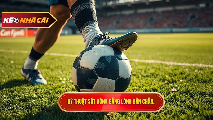 Kỹ thuật sút bóng bằng lòng bàn chân