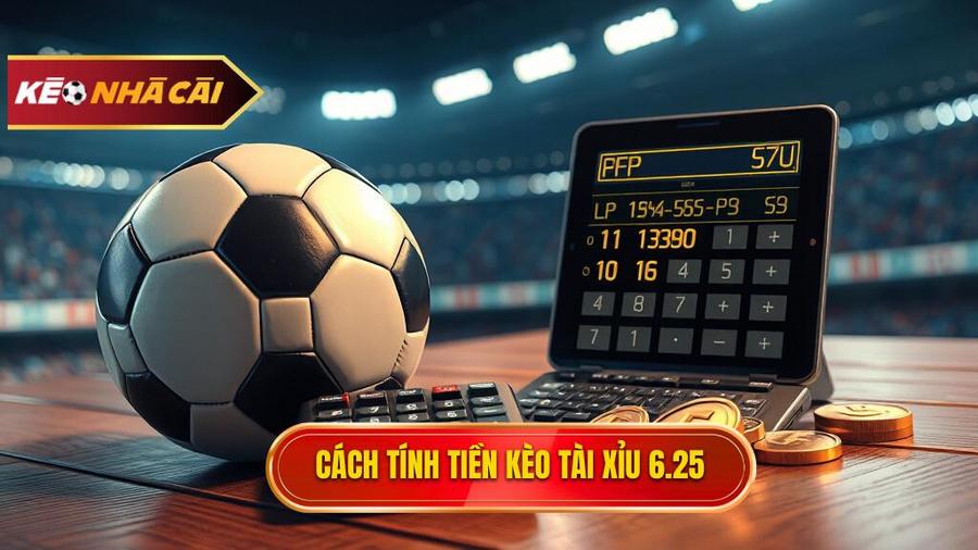 Kèo tài xỉu 6.25 là gì? Giải mã chi tiết và bí quyết soi kèo từ chuyên gia 2 Cách tính tiền kèo tài xỉu 6.25