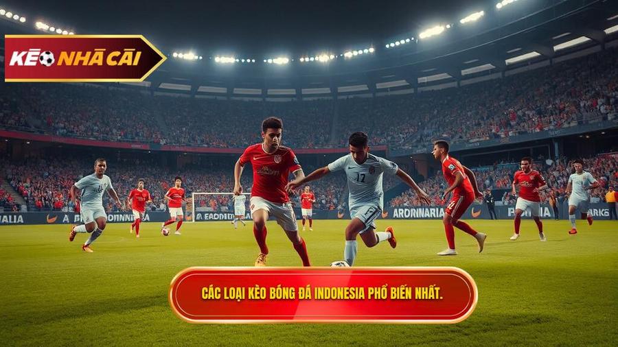Các loại kèo bóng đá Indonesia phổ biến nhất