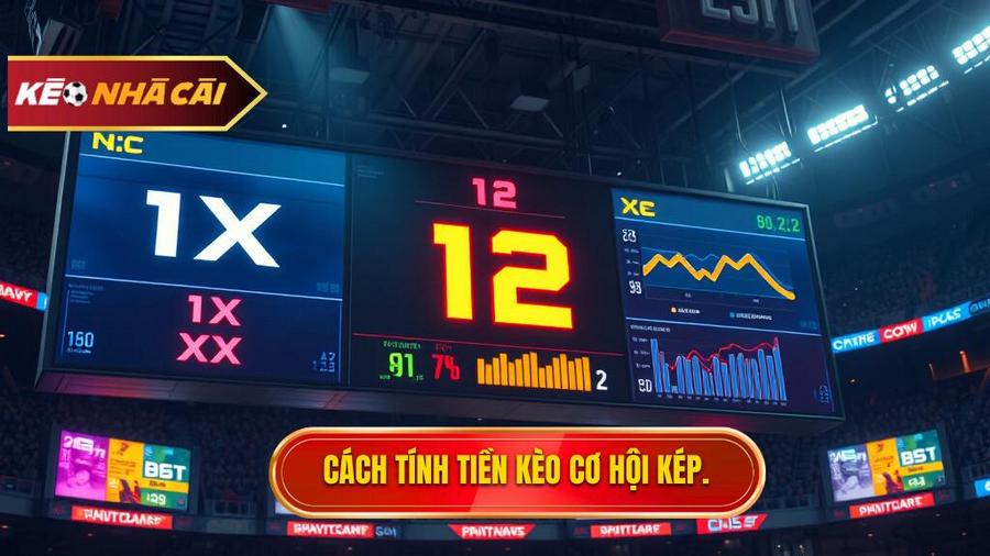 Cách tính tiền trong Kèo cơ hội kép (Double Chance)