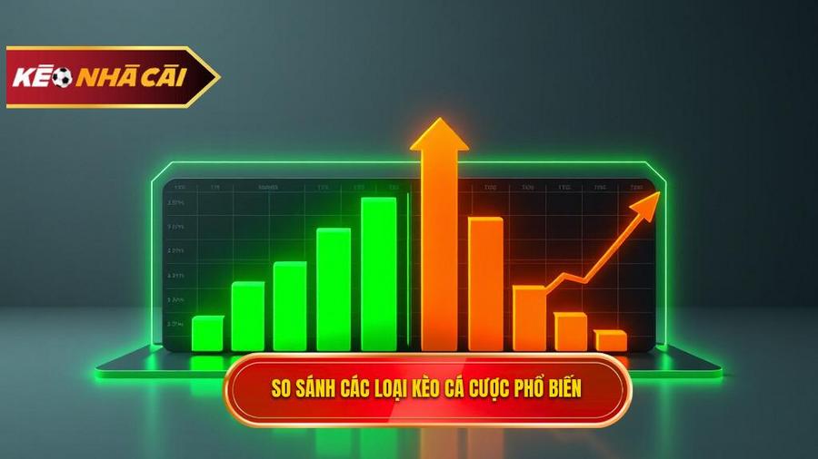Bảng so sánh các loại kèo phổ biến và tỷ lệ dự đoán thành công