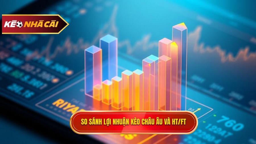 Bảng so sánh lợi nhuận dự kiến giữa Kèo Châu Âu và Kèo HT/FT